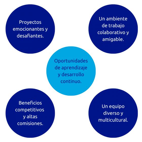 Oportunidades de aprendizaje y desarrollo continuo.